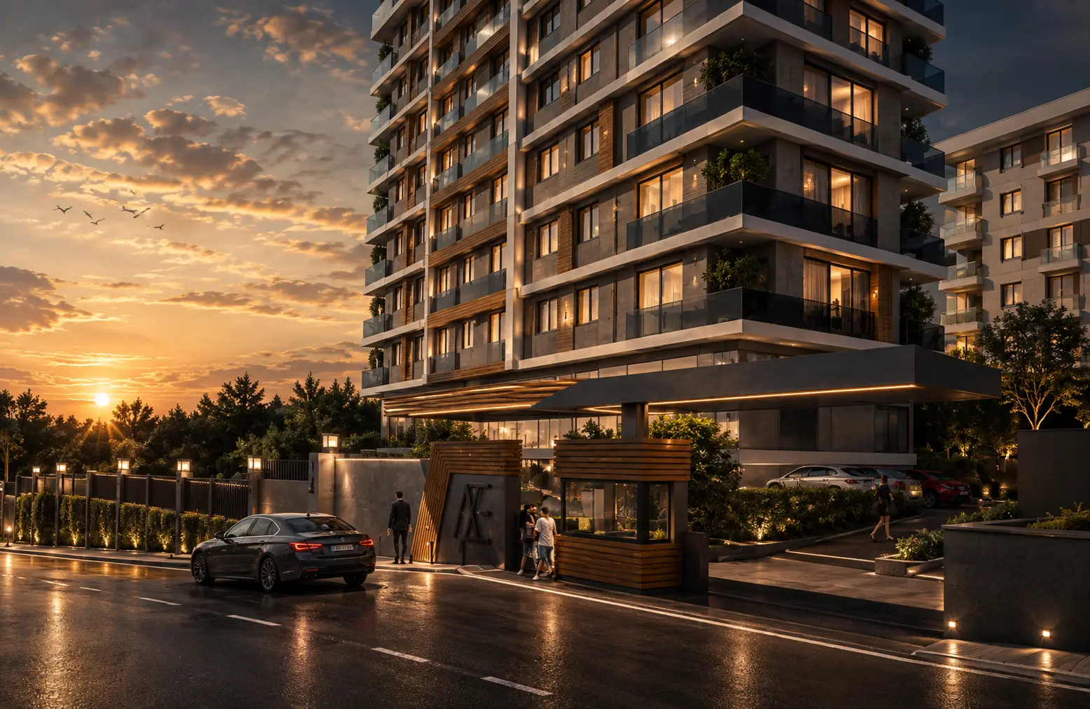 Yapıkent Gold İnsaat Proje AZE tower proje2